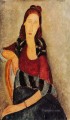portrait of jeanne hebuterne 1919 Amedeo Modigliani
